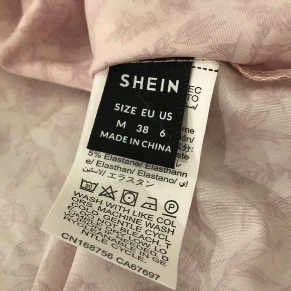 Bohemian Floral Embroidered Blouse Womens Medium Red Ivory Peasant Silky Top - Picture 5 of 9